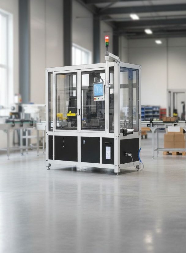 DJURA track and trace machine in an industrial production environment